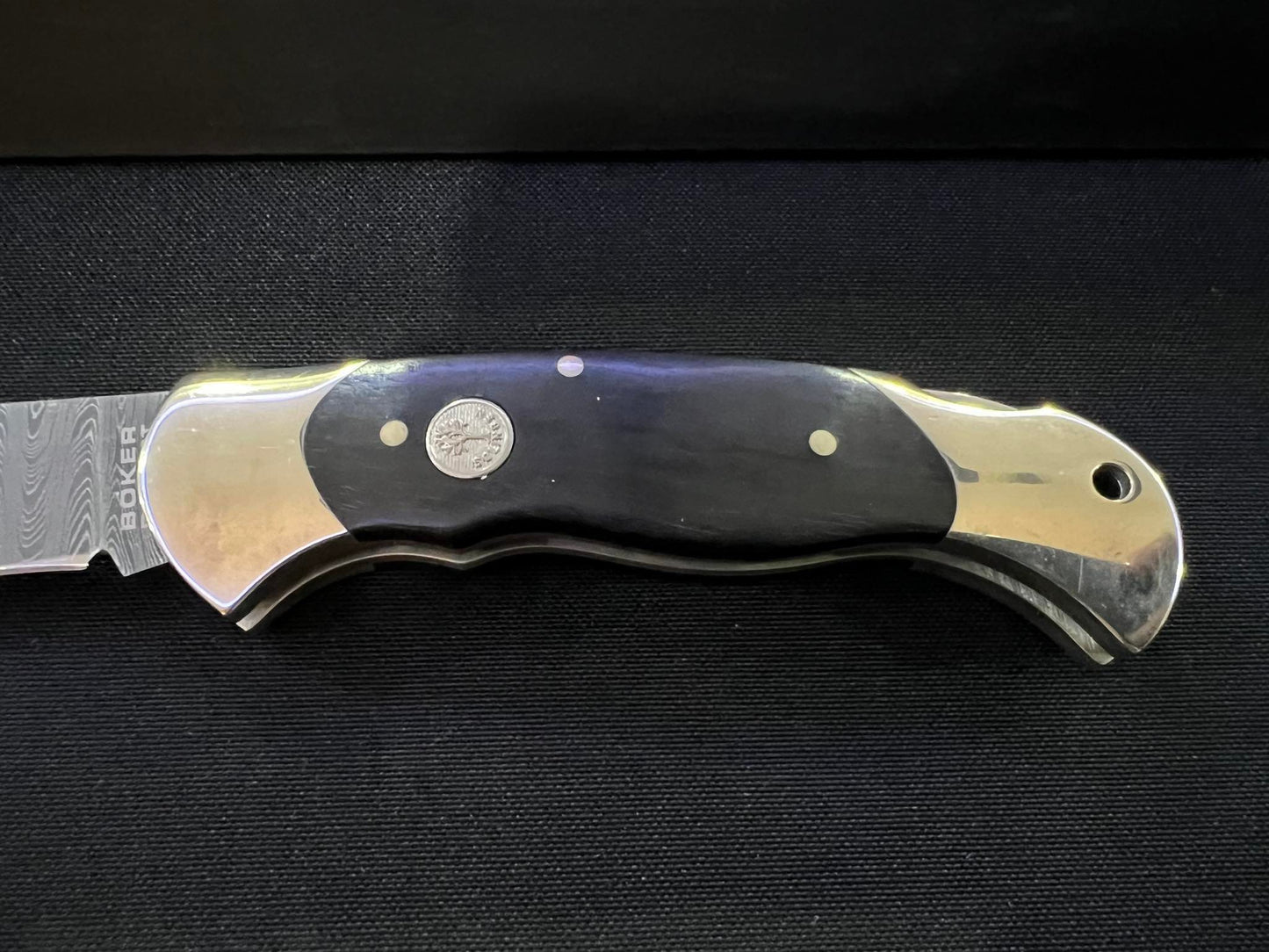 Navaja Böker Scout, Cachas de Madera de Ebano