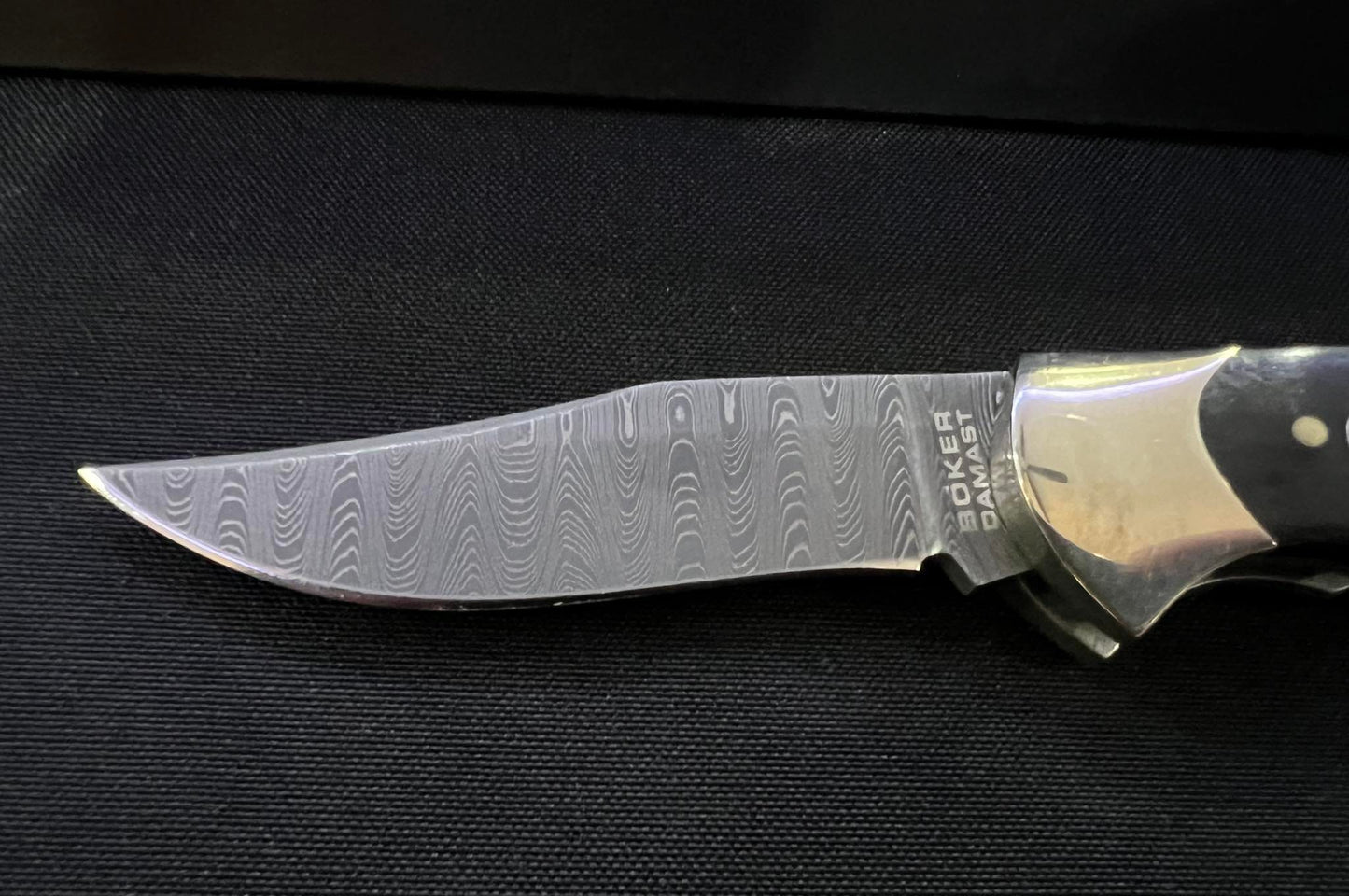 Navaja Böker Scout, Cachas de Madera de Ebano